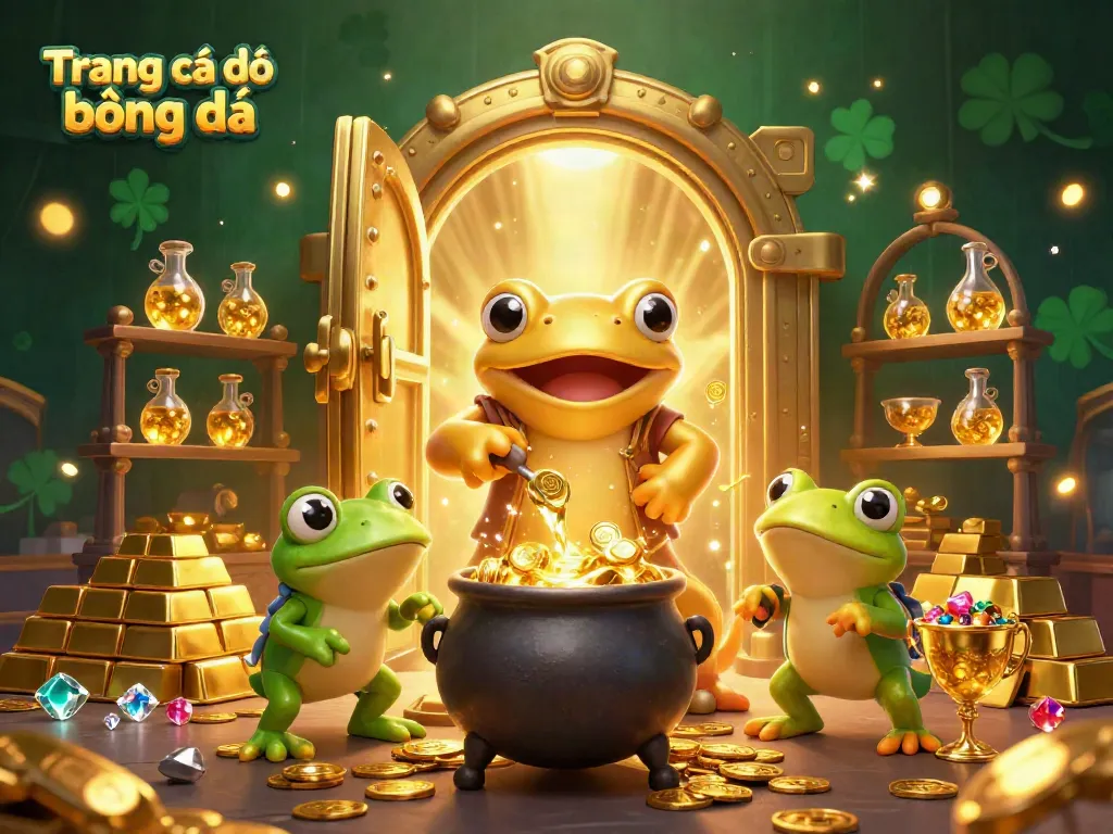 Engage in Trang cá độ bóng đá with alchemical gold creation, magical riches in 3D